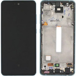 Αυθεντική Οθόνη Samsung A52 4G / 5G A525 / A526 Μπλε (Samsung Service Pack GH82-25524B)