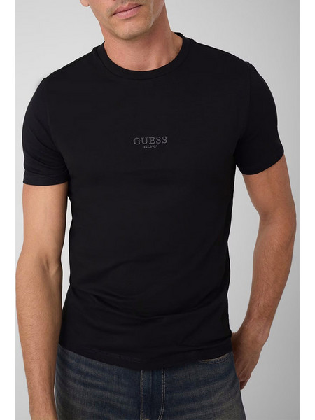 GUESS AIDY CN SS TEE ΜΠΛΟΥΖΑ ΑΝΔΡΙΚΟ M2YI72I3Z14-JBLK Black