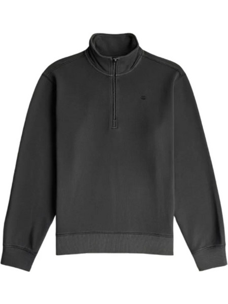 G-Star RAW Modern Washed Half Zip Ανδρικό Φούτερ Μαύρο D30717-D969-B564-DK