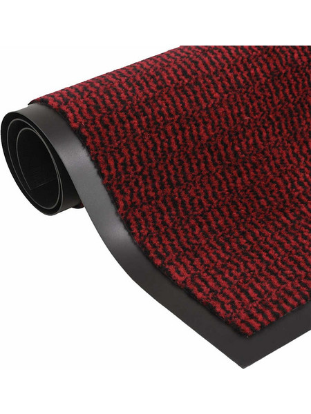 vidaXL Πατάκι Εισόδου Θυσανωτό Κόκκινο 60 x 180 εκ