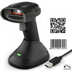 Qoltec Scanner Χειρός Ασύρματο με Δυνατότητα Ανάγνωσης 1D Barcodes