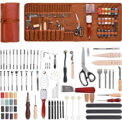 VEVOR Leather Working Tools Kit 72 pcs Set