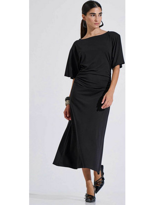 Bill Cost Midi Φόρεμα Μαύρο 10-120736-0