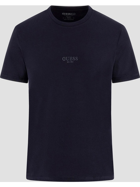 GUESS AIDY CN SS TEE ΜΠΛΟΥΖΑ ΑΝΔΡΙΚΟ M2YI72I3Z14-G7V2 DarkBlue