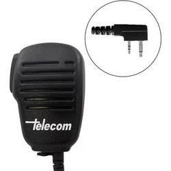 Telecom JD 3601 IL Αδιάβροχο Μικρομεγάφωνο με Βύσμα 2 pin ICOM και PTT IP54 χωρίς VOX