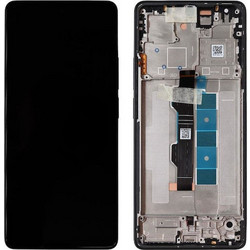 Γνήσια Οθόνη Xiaomi Redmi Note 13 Pro 4G Original LCD & Touch & Frame Black 56000300N600 Service Pack