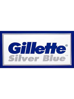 Gillette DE Silver Blue Ανταλλακτικές Λεπίδες 5τμχ
