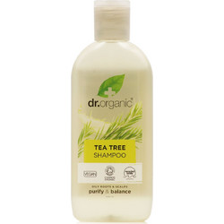 Dr. Organic Bioactive Haircare Tea Tree Φυτικό Σαμπουάν για Λιπαρά Μαλλιά 265ml