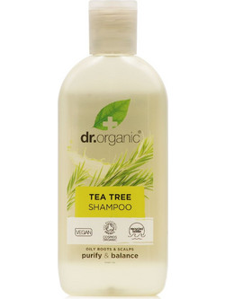 Dr. Organic Bioactive Haircare Tea Tree Φυτικό Σαμπουάν για Λιπαρά Μαλλιά 265ml