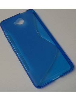 Microsoft Lumia 650 - Θήκη TPU Gel S-Line Μπλέ (OEM)