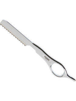 Feather Styling Straight Lenght 158mm Φαλτσέτα Ξυρίσματος Silver