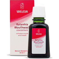Weleda Ratanhia Στοματικό Διάλυμα για Προστασία Ούλων 50ml
