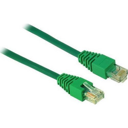 Inter-Tech U/UTP Cat.5 Καλώδιο Δικτύου Ethernet 1m Green
