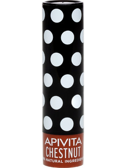 Apivita Chestnut Lip Balm με Χρώμα 4.4gr