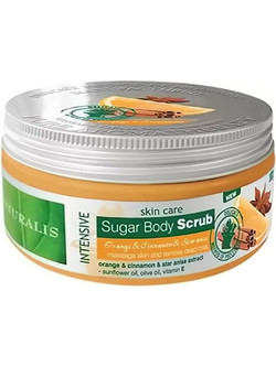 Union Naturalis Orange Cinnamon & Star Star Sugar Scrub Σώματος 300gr