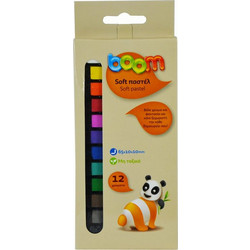 BOOM ΠΑΣΤΕΛ SOFT 12 ΧΡΩΜ. A2SF126510S