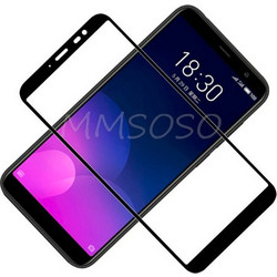 Προστατευτικό οθόνης Tempered Glass για Meizu M6T 9H Μαύρο (OEM)