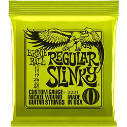 Ernie Ball 2221 Σετ 6 Χορδές Ηλεκτρικής Κιθάρας Nickel Plated Steel 11-52" Normal Tension