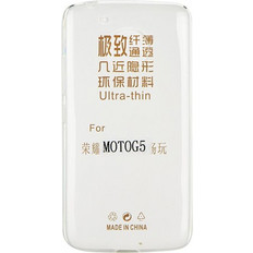 Θήκη OEM Ultra Slim για Motorola XT1676 Moto G5 5th Generation Back Cover TPU 0.3mm transparent