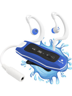 NGS BLUE SEAWEED Waterproof Sports Mp3 Player with FM Radio 4GB (OEM)