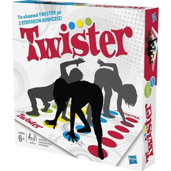 Hasbro Twister 2 More Moves Επιτραπέζιο Παιχνίδι για 6+ Ετών για 2-4 Παίκτες