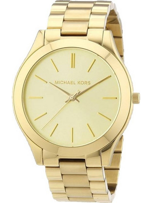 Michael Kors Γυναικείο Ρολόι με Χρυσό Μεταλλικό Μπρασελέ MK3179