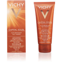 Vichy Capital Soleil Self Tan Γαλάκτωμα Light & Medium Προσώπου & Σώματος 100ml