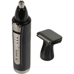 Kemei Trimmer Μηχανή Ανδρική Επαναφορτιζόμενη Προσώπου Μύτης & Αυτιών KM-6511