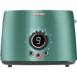 Sencor Metallic STS 6051GR Φρυγανιέρα 2 Θέσεων 1000W