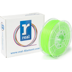 Real Filament PLA 1.75mm Fluorescent Green 500gr