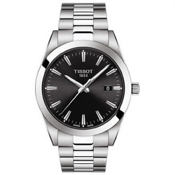 Tissot Gentleman Ανδρικό Ρολόι με Ασημί Μεταλλικό Μπρασελέ T127.410.11.051.00