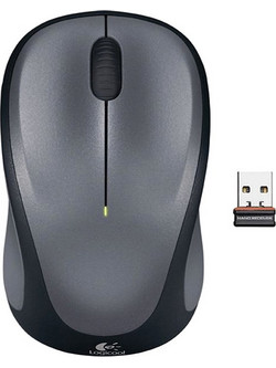 Logitech M235 Ασύρματο Mini Ποντίκι Silver
