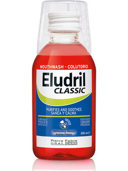Eludril Classic Στοματικό Διάλυμα για Προστασία Ούλων Κατά της Ουλίτιδας & της Περιοδοντίτιδας 200ml