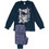 Pretty Baby Girls Παιδική Πιτζάμα Βαμβακερή Χειμωνιάτικη Navy Μπλε 64976-428