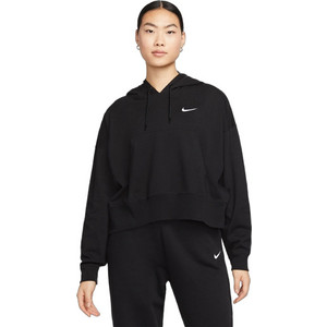 Nike Jersey PO Hoodie Γυναικείο Αθλητικό Φούτερ με Κουκούλα Μαύρο DM6417-010 Nike Jersey PO Hoodie Γυναικείο Αθλητικό Φούτερ με Κουκούλα Μαύρο DM6417-010
