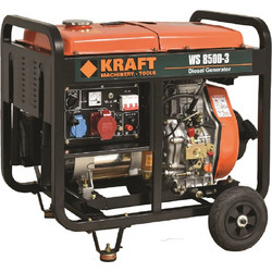 Kraft WS 8500-3 63774 Γεννήτρια Πετρελαίου Τριφασική με Μίζα 8KVA