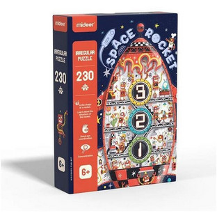 Παιδικό Puzzle Mideer Διαστημικός Πύραυλος 230 Κομμάτια
