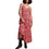 Superdry Midi Καλοκαιρινό Καθημερινό Φόρεμα Κόκκινο W8011294A