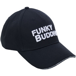 Funky Buddha Ανδρικό Καπέλο Jockey Υφασμάτινο Μαύρο FBM007-068-10