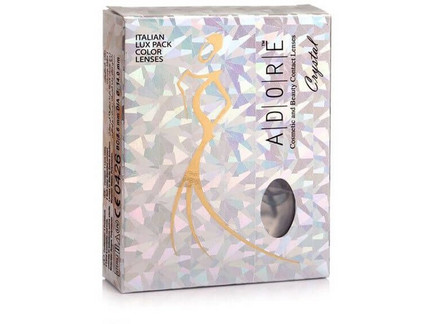 Eyemed Adore Colors SPARKLING Crystal Τριμηνιαίοι Φακοί Επαφής Έγχρωμοι Υδρογέλης 2τμχ