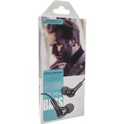 Treqa EP-764 Handsfree In-Ear 3.5mm Black
