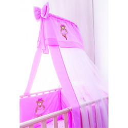 Raxevsky Bear Ballet Σετ Κούνιας Pink 2τμχ