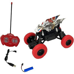 Climbing Cross Vehicle Τηλεκατευθυνόμενο Τζιπ Off Road 4WD Κόκκινο