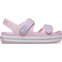 Crocs Crocband Παιδικά Παπούτσια Θαλάσσης για Κορίτσι Ροζ 209423-84I