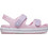Crocs Crocband Παιδικά Παπούτσια Θαλάσσης για Κορίτσι Ροζ 209423-84I