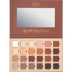 MUA Ultimate Obsession Nude Matte Παλέτα Σκιών 24τμχ