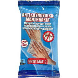 SUMMERtiempo Εντομοαπωθητικά Μαντηλάκια 15τμχ