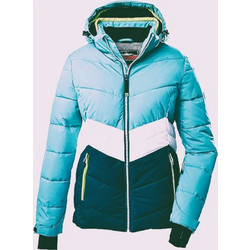 Killtec KSW 1 AQUA-WHITE-GREEN Γυναικείο Μπουφάν για Ski & Snowboard