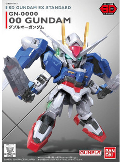 Bandai SD Gundam Ex-Standard 00 Gundam