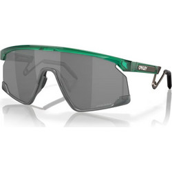 Oakley OO9237 05 Αθλητικά Γυαλιά Ηλίου Μάσκα Κοκάλινα Πράσινα με Μαύρο Καθρέπτη Φακό